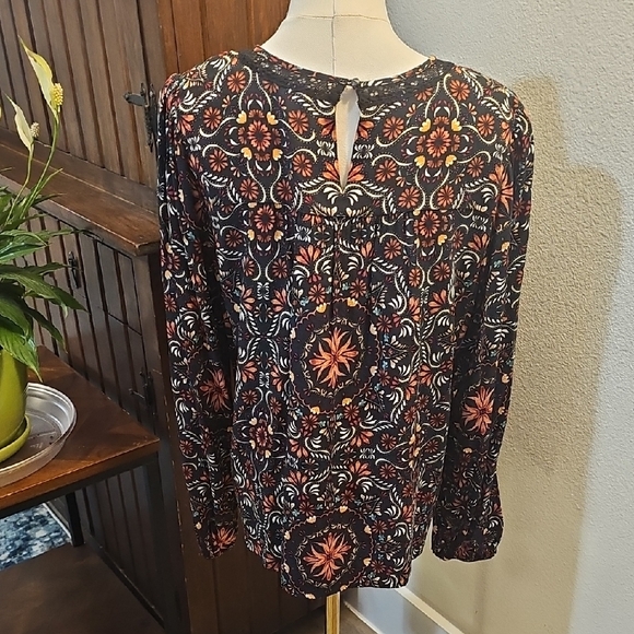 Nurture By Westbound Floral Print Long Sleeve Top - Picture 2 of 7